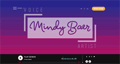 Desktop Screenshot of mindybaer.com